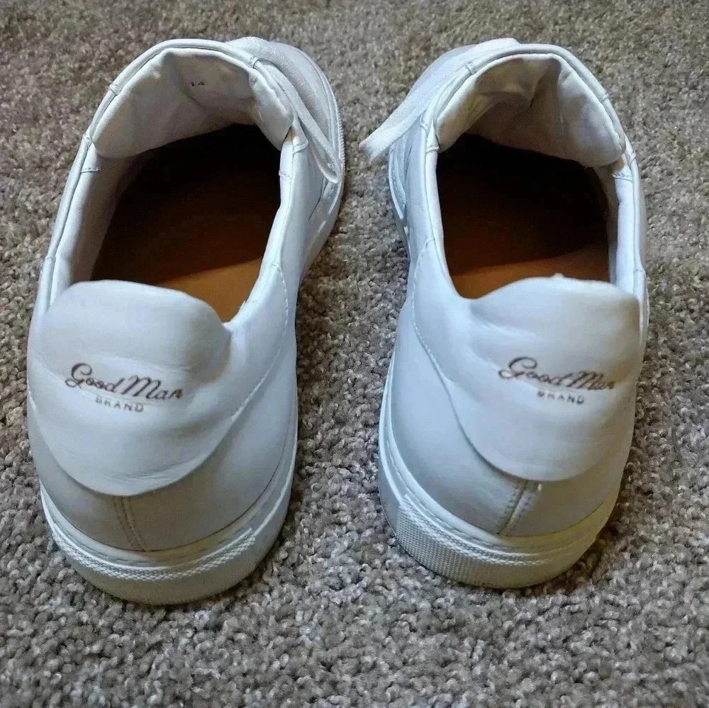 Good Man Brand Legend white leather/suede sneakers - Picture 4 of 8